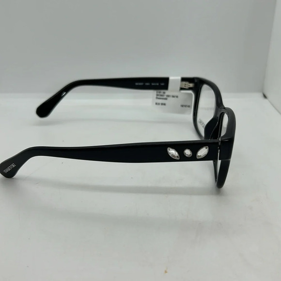 SWAROVSKI SK2007 Eyeglasses Frames Case RXable Black NWT - Picture 7 of 8